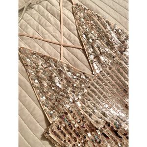 New Years Eve sequin mini dress